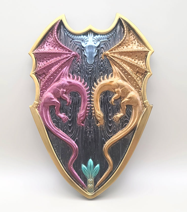 Shield/Crest Dragon Decor